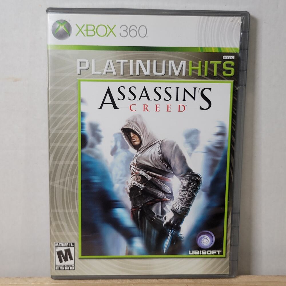 XBox 360 Game Assassin's Creed (Platinum Hit) w/ Booklet Insert